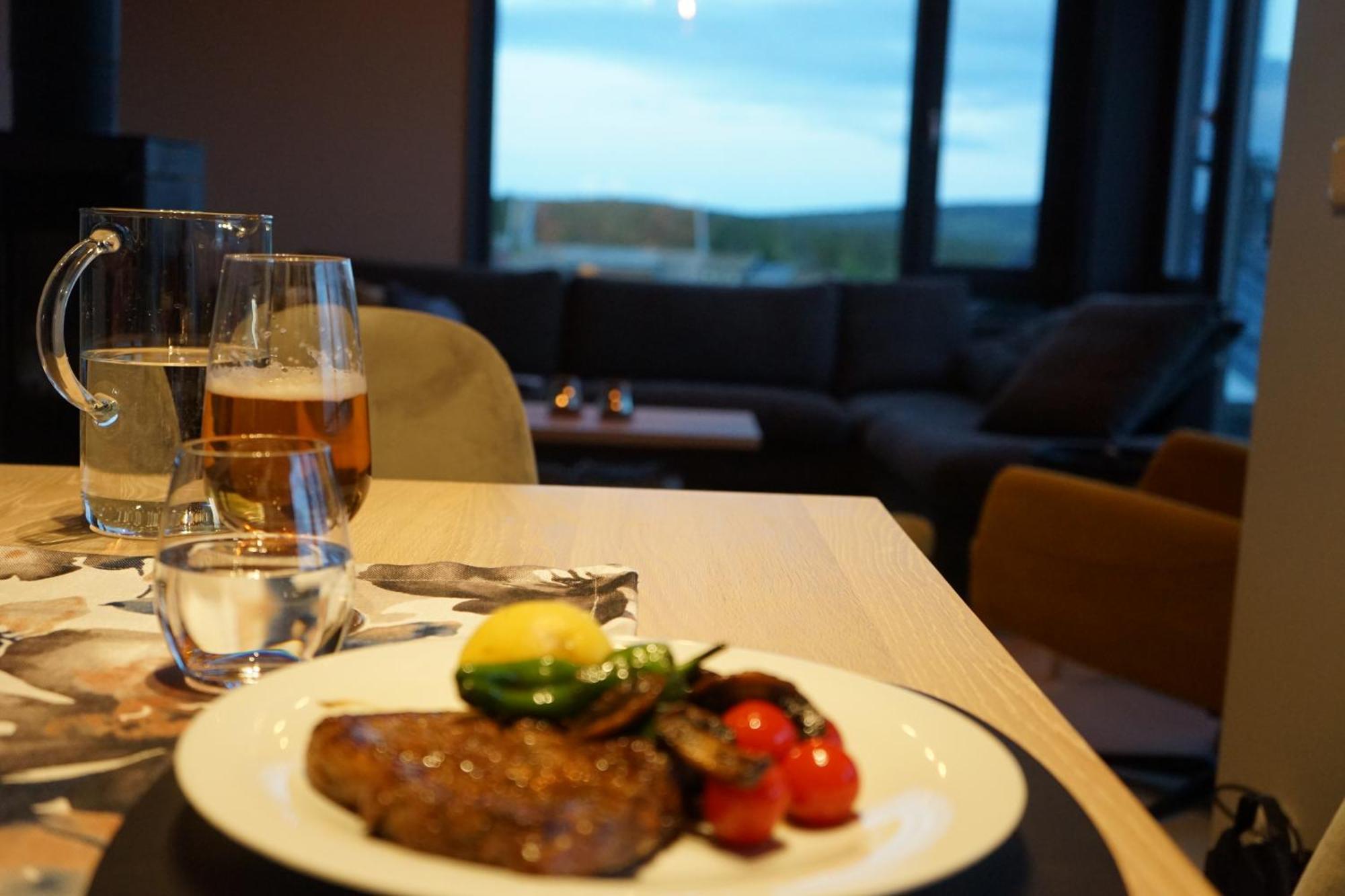 Beautiful Penthouse With Panoramic View At Sjusjoen Lejlighed Eksteriør billede