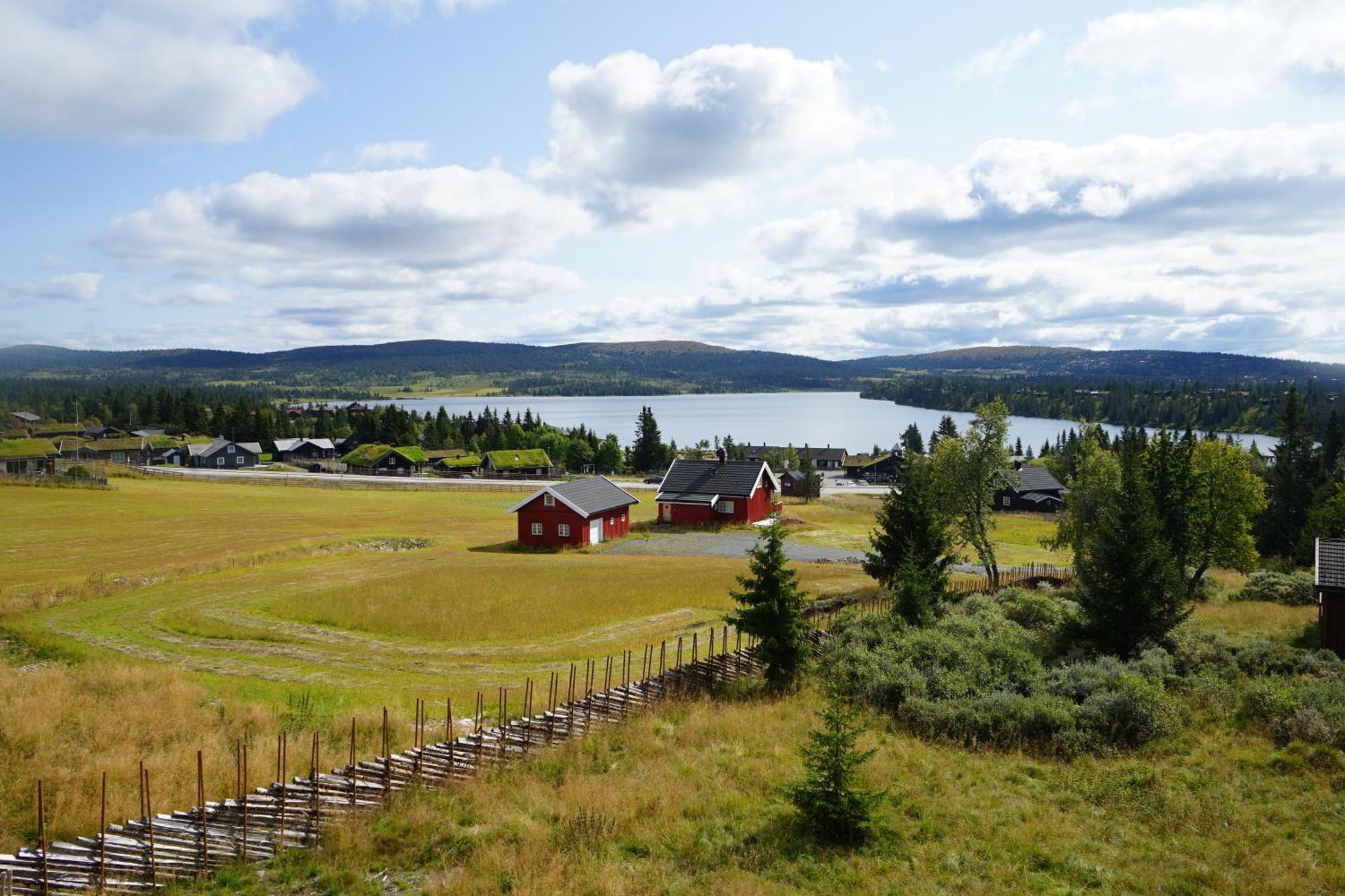 Beautiful Penthouse With Panoramic View At Sjusjoen Lejlighed Eksteriør billede
